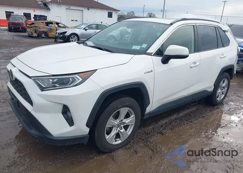 2021 Toyota Rav4 Hybrid Xle from USA, damaged, VIN JTMRWRFV9MD101145
